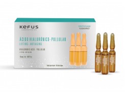 Ampollas Ácido hialurónico efecto flash Kefus 10 unidades